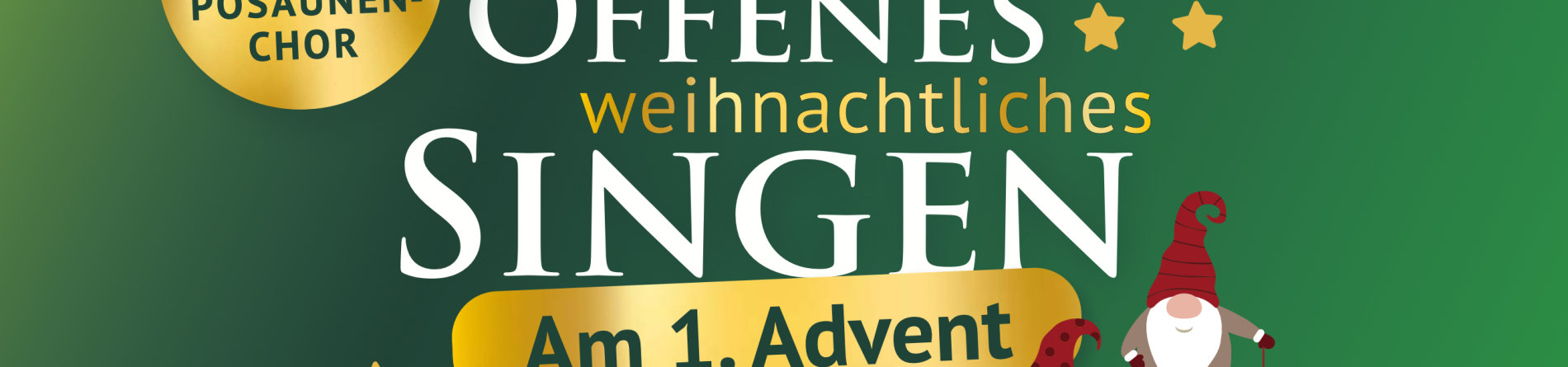 4. Offenes weihnachtliches Singen!